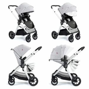 Memore V2 Travel System Coco – Silver (6)