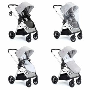 Memore V2 Travel System Coco – Silver (7)