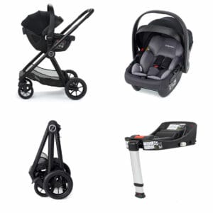 Mimi Travel System Coco I Size Car Seat With Isofix Base – Black (2)