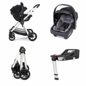 Mimi Travel System Coco I Size Car Seat With Isofix Base – Silver (2)