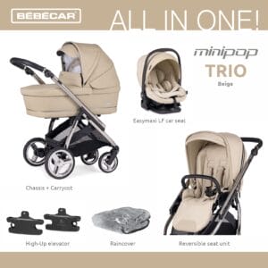 Bebecar Minipop Trio Beige