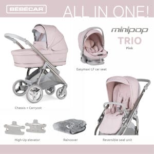 Bebecar Minipop Trio Pink