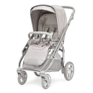 Bebecar Minipop Stroller Silver Grey