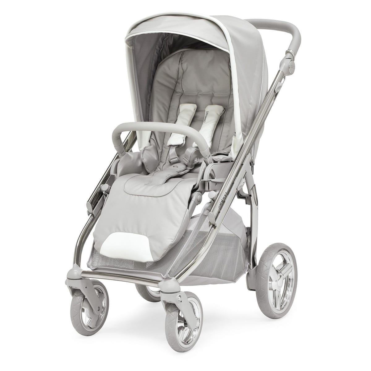 Bebecar Minipop Stroller White Delight