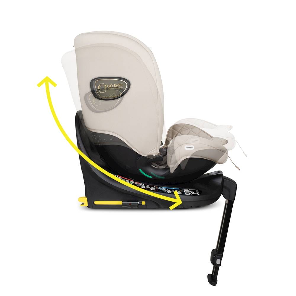 Cosatto All In All Extra 360 Isize Car Seat Whisper 5 Rgb 1000 Recline
