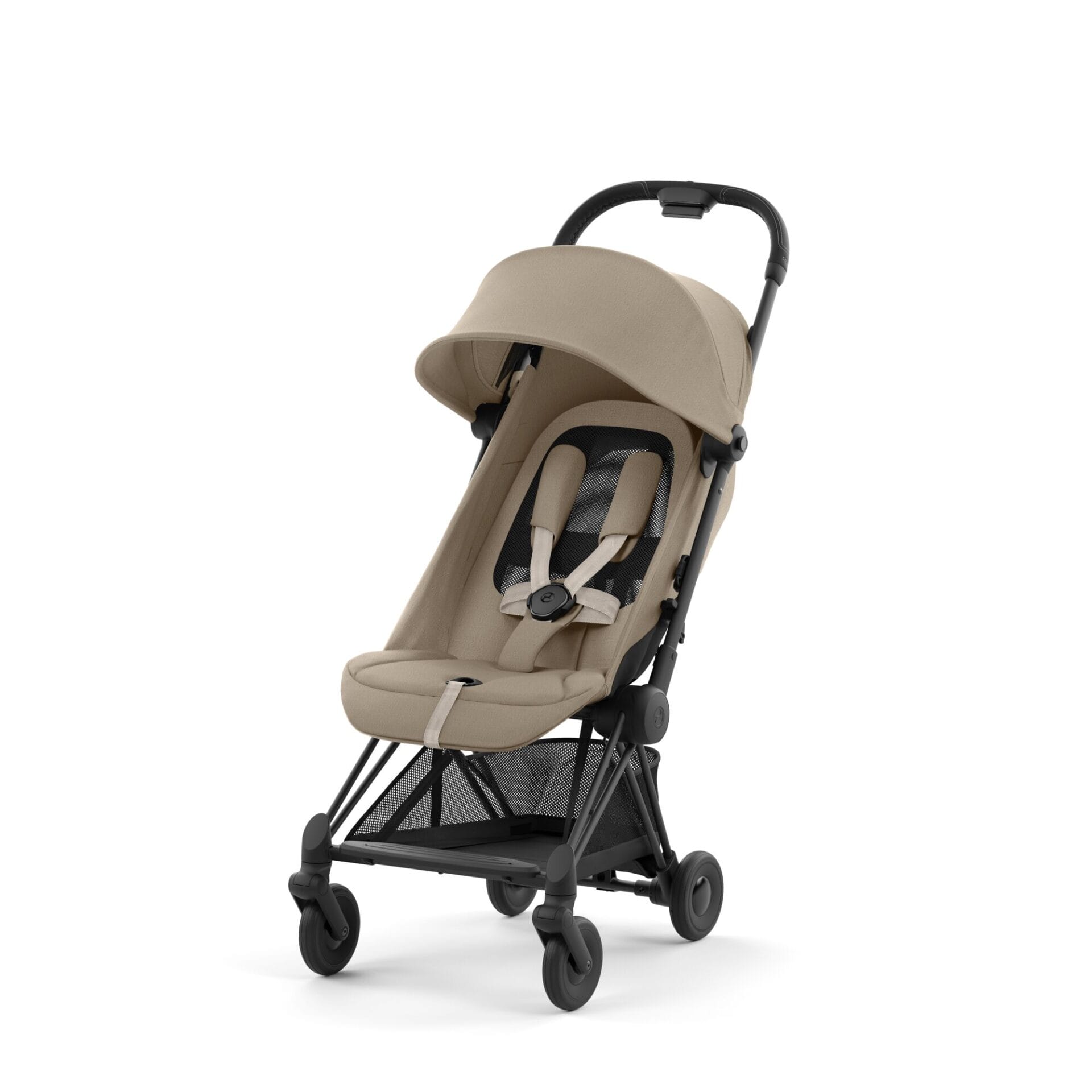 Cybex Coya Stroller Matt Black Cozy Beige (1)