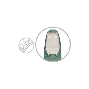 Cybex Platinum Footmuff Leaf Green (5)