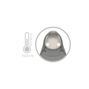Cybex Platinum Footmuff Mirage Grey (3)