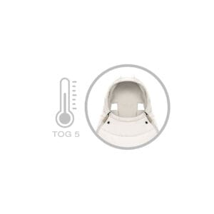 Cybex Platinum Footmuff Off White (3)