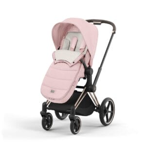 Cybex Platinum Footmuff Peach Pink (6)