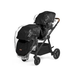 Ickle Bubba Virgo 2 In 1 Pushchair Black Black Tan (12)