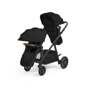 Ickle Bubba Virgo 2 In 1 Pushchair Black Black Tan (7)
