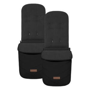Ickle Bubba Virgo 2 In 1 Pushchair Black Black Tan (9)