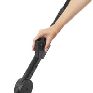 Ickle Bubba Virgo 2 In 1 Pushchair Twin Package Black Black Tan (10)
