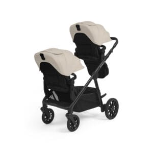 Ickle Bubba Virgo 2 In 1 Pushchair Twin Package Stone (1)