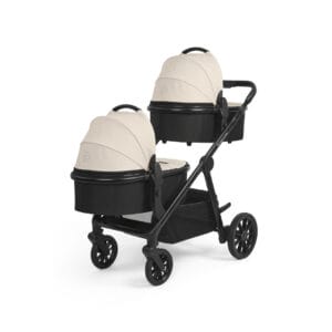 Ickle Bubba Virgo 2 In 1 Pushchair Twin Package Stone