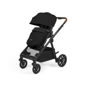 Ickle Bubba Virgo Growing Families, I Size & Isofix Base Black Black Tan (1)