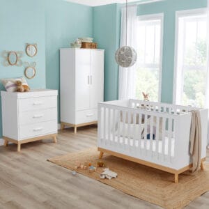 Mona 3 Piece Room Set White 2