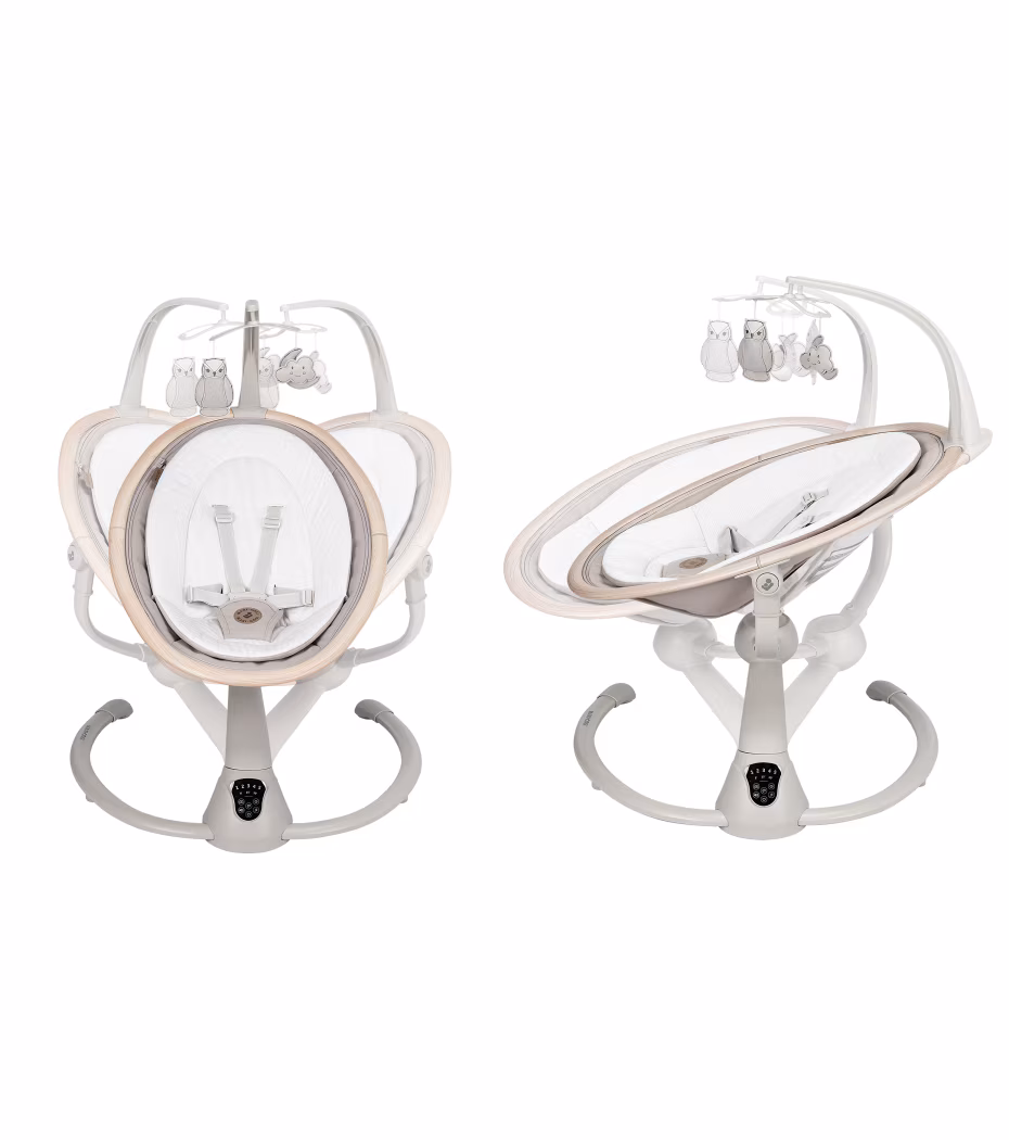 2840022300 2024 Maxicosi Homeequipment Cassia Beige Classicbeige 2swingingmotions Side