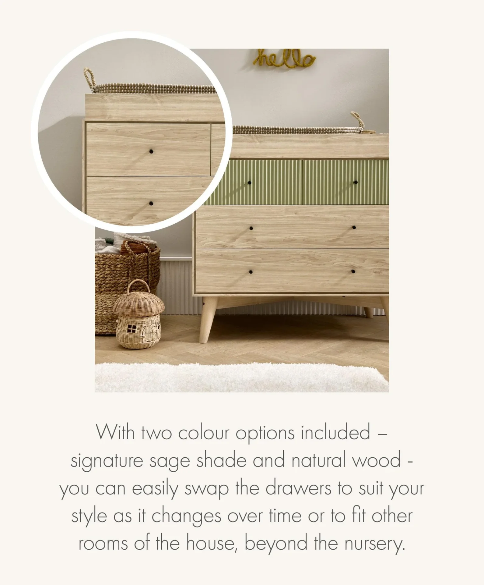 Mamas Papas Furniture Sets Coxley 3 Piece Furniture Range Natural Olive Green 33489651630245 1024x1024@2x