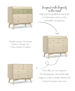 Mamas Papas Furniture Sets Coxley 3 Piece Furniture Range Natural Olive Green 33489668309157 1024x1024@2x