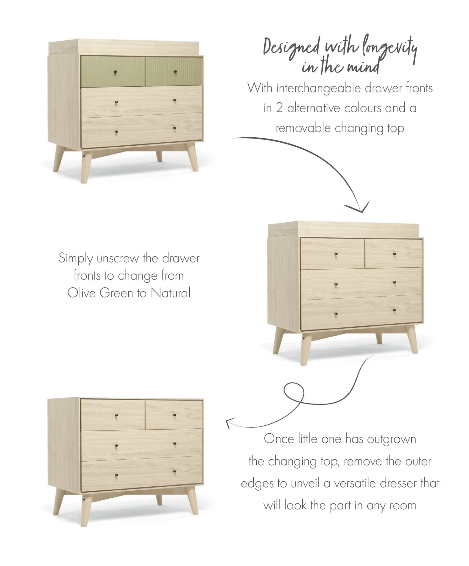 Mamas Papas Furniture Sets Coxley 3 Piece Furniture Range Natural Olive Green 33489668309157 1024x1024@2x