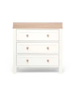 Mamas Papas Furniture Sets Wedmore 2 Piece Cotbed Set With Nursery Dresser Changer White Natural 33105201627301 1200x