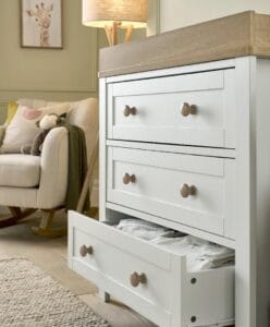 Mamas Papas Furniture Sets Wedmore 2 Piece Cotbed Set With Nursery Dresser Changer White Natural 34588816113829 1024x1024@2x