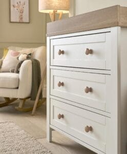 Mamas Papas Furniture Sets Wedmore 2 Piece Cotbed Set With Nursery Dresser Changer White Natural 34588816146597 1200x