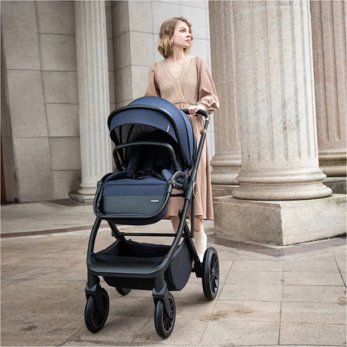 Babymore Chia Travel System Coco Midnight Blue (3)