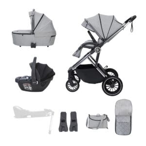 Babymore Chia Travel System Coco Pearl Grey (2)