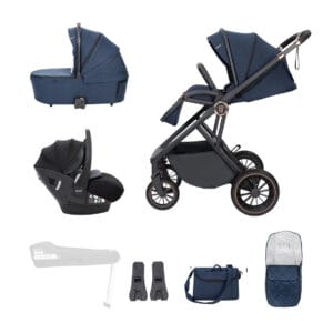 Babymore Chia Travel System Pecan Midnight Blue (1)