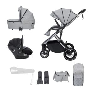 Babymore Chia Travel System Pecan Pearl Grey (2)