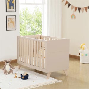 Babymore Dante Mini Cot Bed Cashmere
