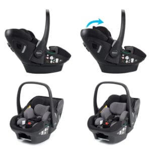 Babymore Kai Travel System Pecan Forest Grey (10)