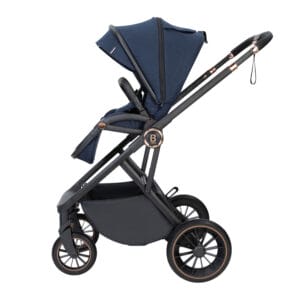 Chia Pram Pushchair Midnight Blue 7