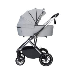 Chia Pram Pushchair Pearl Grey 8