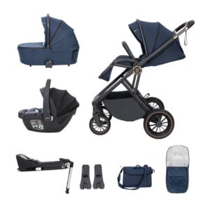 Chia Travel System Coco With Base Midnight Blue 1
