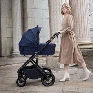 Chia Travel System Coco With Base Midnight Blue 2