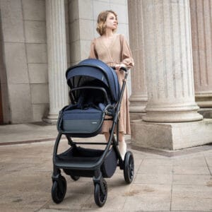 Chia Travel System Coco With Base Midnight Blue 3