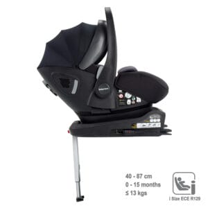 Chia Travel System Pecan With Base Pearl Grey 9