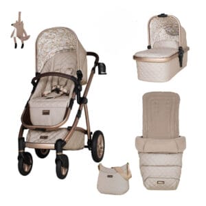 Cosatto Wow 2 Pram & Accessories Bundle Whisper