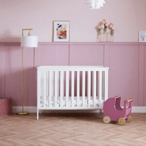 Evie Mini Cot Bed White