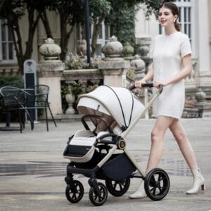 Kai Pram Pushchair Sandstone 4
