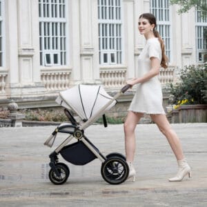 Kai Pram Pushchair Sandstone 5