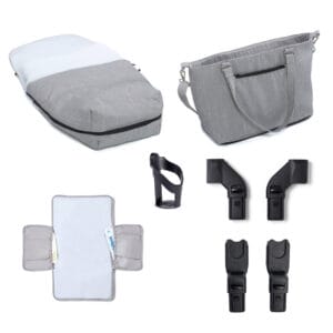 Memore V2 Travel System 12 Piece Coco Car Seat Silver 5