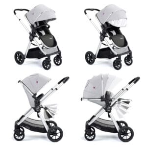 Memore V2 Travel System 12 Piece Coco Car Seat Silver 6