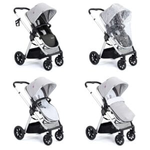 Memore V2 Travel System 12 Piece Coco Car Seat Silver 7