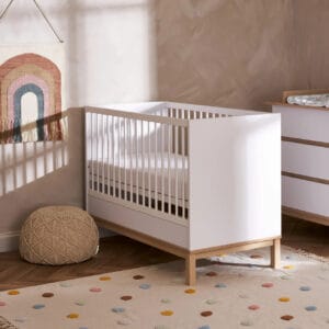 Obaby Astrid Mini Cot Bed White