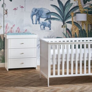 Obaby Evie 2 Piece Room Set White